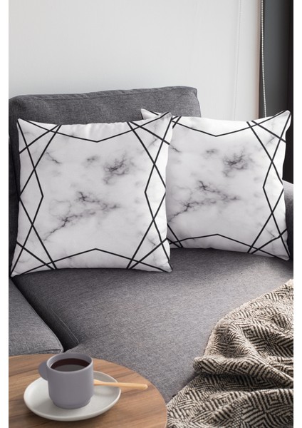 Çift Taraflı Kırlent Yastık Kılıfı Prizma Dokuma Premium Tay Tüyü Kumaş 43X43 Cm KRL421 modelleri