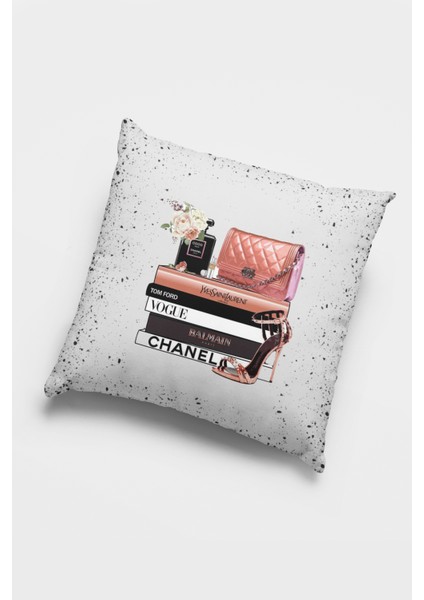 Modern Premium Tay Tüyü Dokuma Kumaş Çift Taraflı Moda Kırlent Yastık Kılıfı 43X43 Cm KRL882 fiyatları