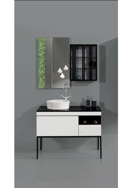 Carbon Banyo Dolabı Seti