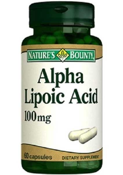 Alpha Lipoic Acid 100 Mg 60 Kapsül