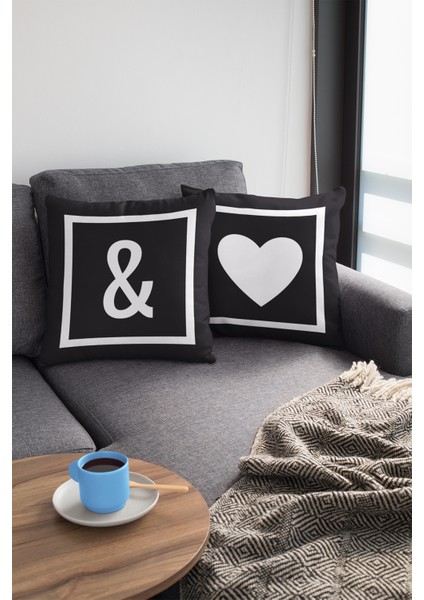 43X43 Cm Siyah Dekoratif Çift Taraflı Tay Tüyü Döşemelik Premium Kumaş And ve Yastık Kılıfı KRL623 fırsatları