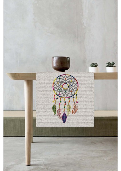 Masa Örtüsü Ranır Elit Dokuma Leke Tutmaz Tay Tüyü Kumaş 40X140 Cm RNR078