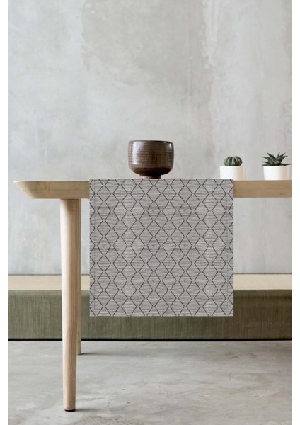 Elit Tay Tüyü Dokuma Leke Tutmaz Kumaş Masa Örtüsü Ranır 40X140 Cm RNR082