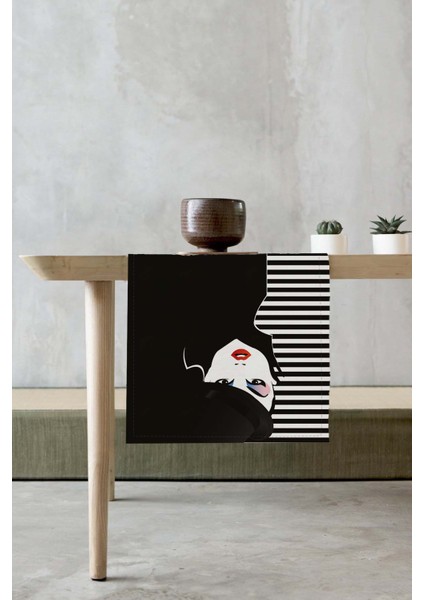 Masa Örtüsü Ranır Elit Dokuma Leke Tutmaz Tay Tüyü Kumaş 40X140 Cm RNR060