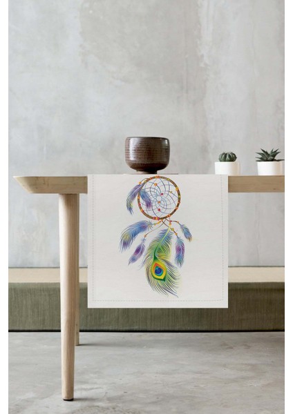 Masa Örtüsü Ranır Elit Dokuma Leke Tutmaz Tay Tüyü Kumaş 40X140 Cm RNR087
