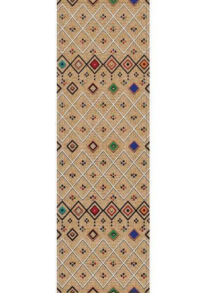 Masa Örtüsü Runner Elit Tay Tüyü Dokuma Leke Tutmaz Kumaş 40X140 Cm RNR112