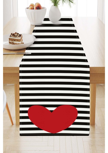 Masa Örtüsü Runner Elit Dokuma Leke Tutmaz Tay Tüyü Kumaş 40X140 Cm RNR123