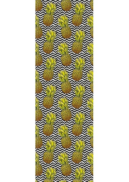 Leke Tutmaz Elit Tay Tüyü Dokuma Kumaş Masa Örtüsü Runner Ananas 40X140 Cm RNR166 fiyatları