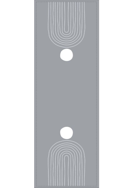 Tay Tüyü Süet Dokuma Leke Tutmaz Kumaş Soyut Modern Masa Örtüsü Runner 40X140 Cm RNR176 fiyatları