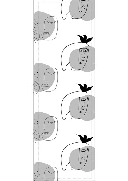 Masa Örtüsü Runner Tay Tüyü Dokuma Elit Leke Tutmaz Kumaş Soyut 40X140 Cm RNR180 fiyatları