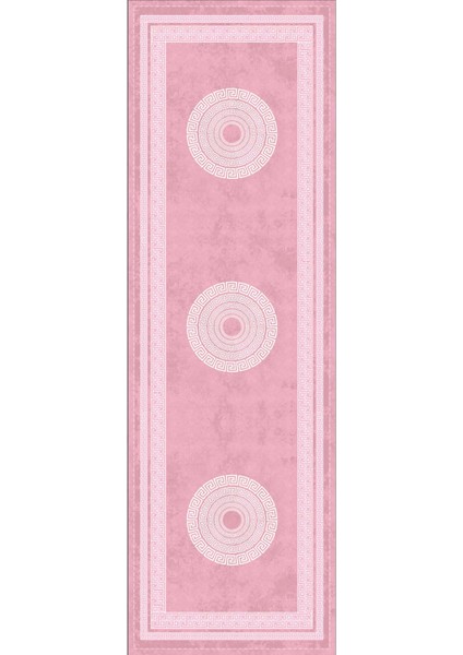 Dokuma Leke Tutmaz Versace Desen Elit Tay Tüyü Kumaş Masa Örtüsü Runner 40X140 Cm RNR231