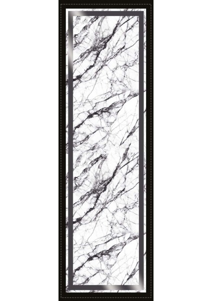 Elit Tay Tüyü Dokuma Leke Tutmaz Kumaş Masa Örtüsü Mermer Görünümlü Runner 40X140 Cm RNR244 fiyatları