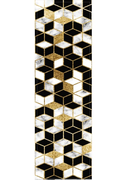 Petek Runner Elit Tay Tüyü Dokuma Leke Tutmaz Kumaş Masa Örtüsü 40X140 Cm RNR268
