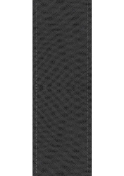 Sade Jüt Desenli Runner Dijital Baskılı Elit Tay Tüyü Leke Tutmaz Masa Örtüsü 40X140 Cm RNR258