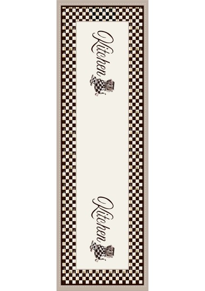 Kitchen Mutfak Tay Tüyü Dokuma Elit Leke Tutmaz Kumaş Masa Örtüsü 40X140 Cm RNR287 fiyatları