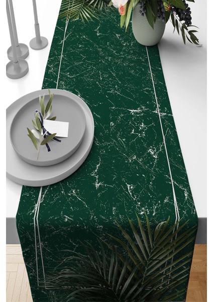 Runner Dokuma Leke Tutmaz Elit Tay Tüyü Kumaş Masa Örtüsü Amazon 40X140 Cm RNR402