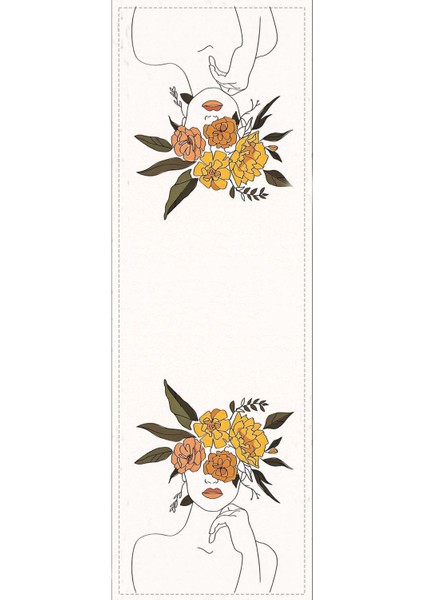 Masa Örtüsü Runner Tay Tüyü Dokuma Elit Leke Tutmaz Kumaş Soyut 40X140 Cm RNR341 fiyatları