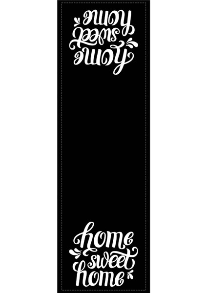 Tay Tüyü Dokuma Elit Leke Tutmaz Kumaş Masa Örtüsü Home Sweet Runner 40X140 Cm RNR426