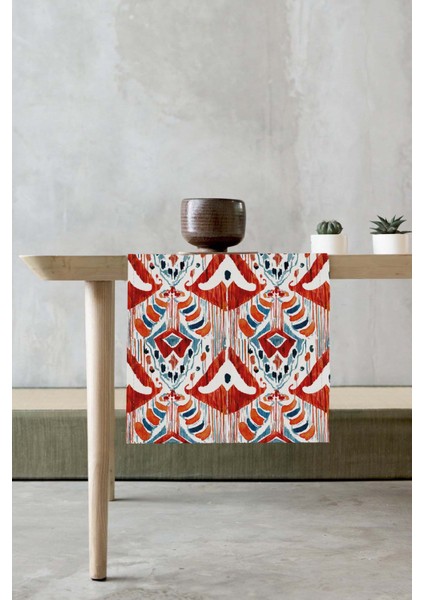 Elit Tay Tüyü Dokuma Leke Tutmaz Kumaş Masa Örtüsü Ranır 40X140 Cm RNR055