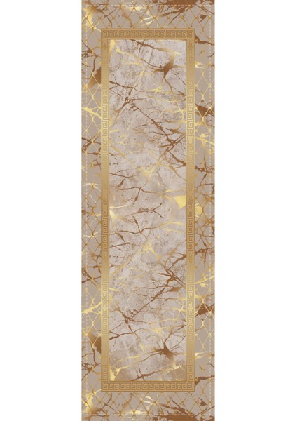 Runner Elit Tay Tüyü Dokuma Leke Tutmaz Kumaş Masa Örtüsü Mermer Çerçeveli 40X140 Cm RNR127 fiyatları