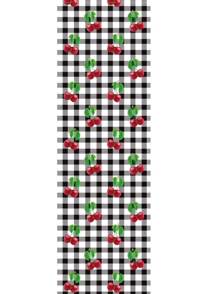 Runner Masa Örtüsü Elit Tay Tüyü Dokuma Leke Tutmaz Kumaş Kirazlı 40X140 Cm RNR219 fiyatları