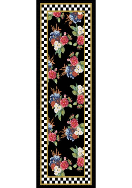 Mackenzie Leke Tutmaz Elit Tay Tüyü Dokuma Kumaş Masa Örtüsü Runner 40X140 Cm RNR222 fiyatları