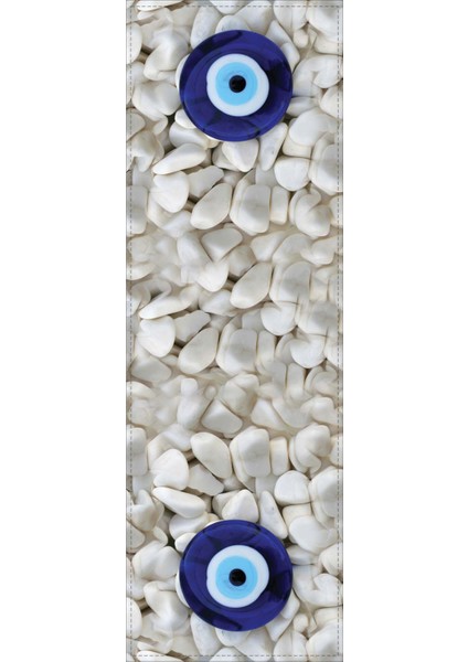 Masa Örtüsü Runner Elit Tay Tüyü Dokuma Leke Tutmaz Kumaş Nazar Boncuğu 40X140 Cm RNR277 fiyatları