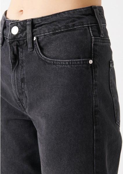 Kadın California Duman Gri Yırtıklı Icon Street Jean Pantolon 1010125-82311