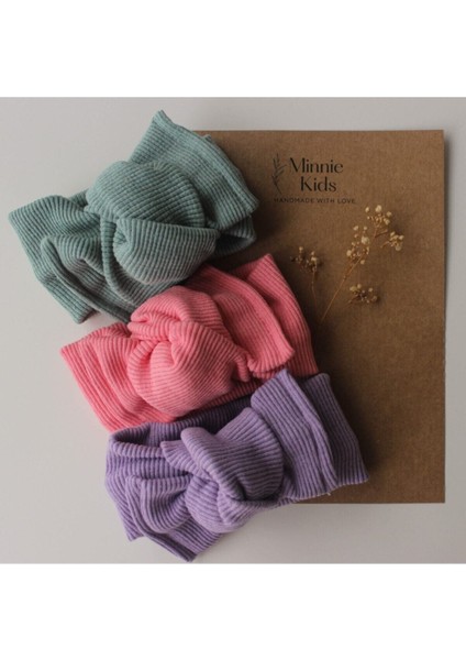 Kız Bebek Ribana Bandana Seti