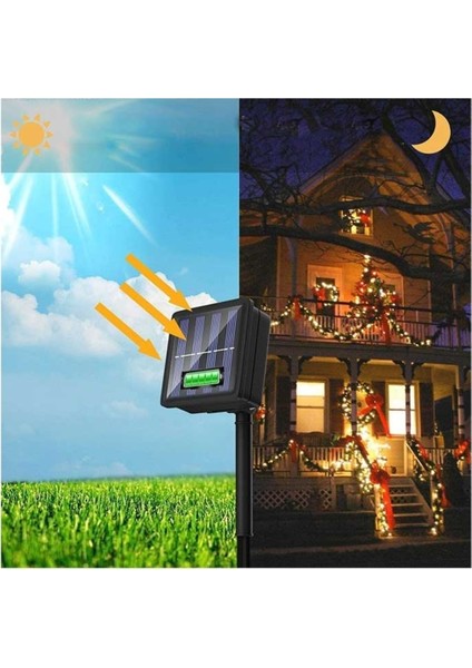 12 Metre 100 Ledli Solar Peri LED FL-3212 fırsatları