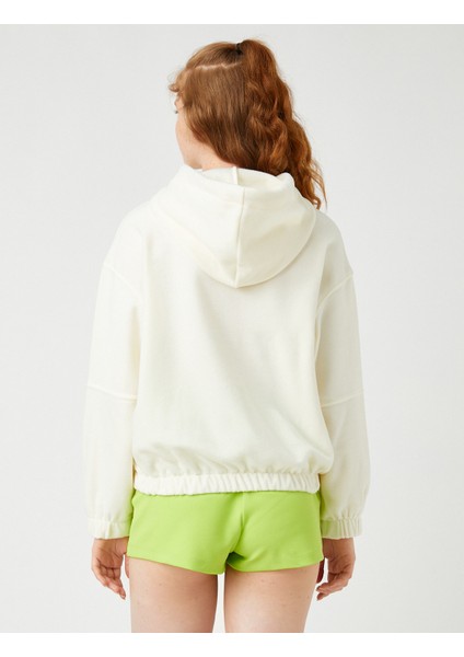 Beli Lastikli Sweatshirt Kapüşonlu fırsatları