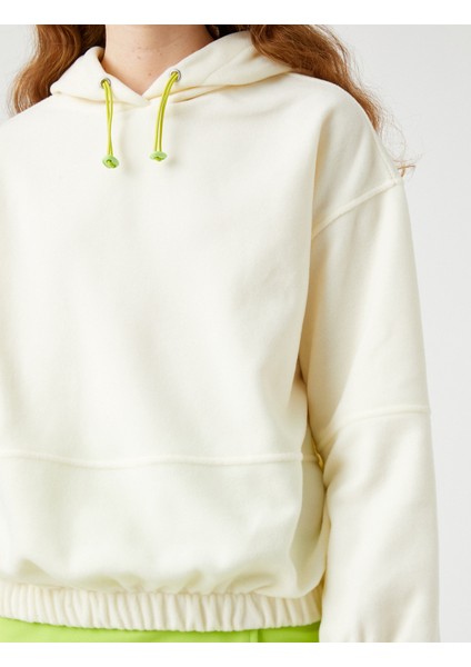 Beli Lastikli Sweatshirt Kapüşonlu indirimleri