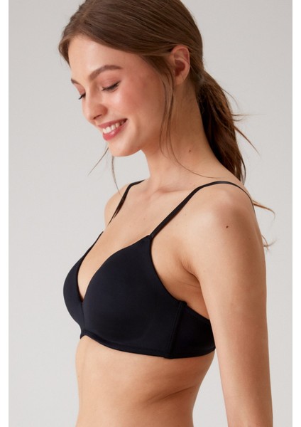 PİERRE CARDİN 6110 BAYAN BALENSİZ DESTEKSİZ MİCRO SİYAH SÜTYEN fiyatları