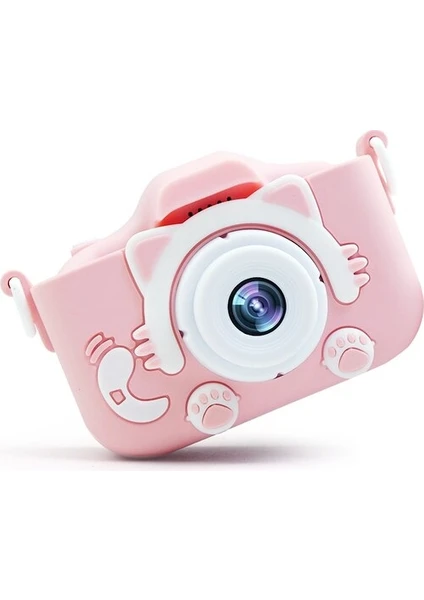 Lisa Butik Mini Eğitici Çocuk Fotoğraf Makinesi Kılıflı Kamera Çocuklar Için Dijital Fotoğraf ve Oyun Makinesi