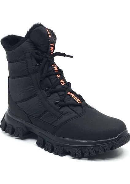 Çocuk Fermuarlı Kışlık Rahat Günlük Içi Yünlü Bot 26-35