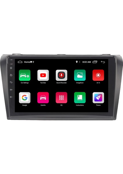 Mazda 3 Android Carplay Multimedya Ekran Teyp 2GB+32GB