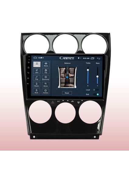 Mazda 6 Android Carplay Multimedya Ekran Teyp 2GB+32GB