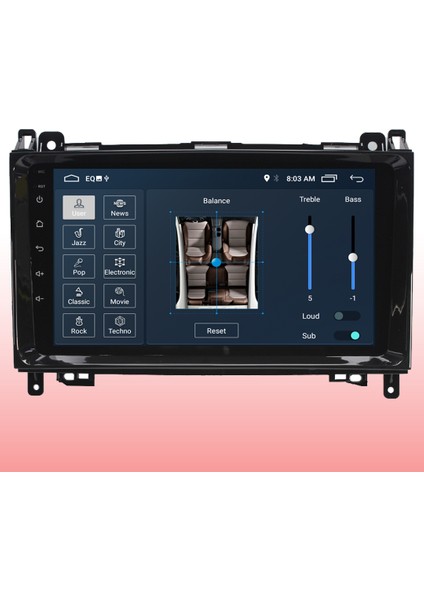 Mercedes W245 Android Carplay Multimedya Ekran Teyp 2GB+32GB