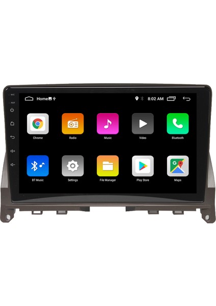 Mercedes C Class C180-C200 Android Carplay Multimedya Ekran Teyp 2GB+32GB