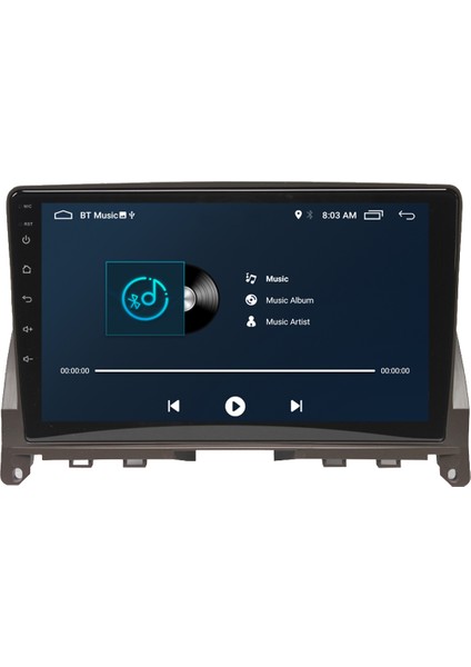 Mercedes C Class C180-C200 Android Carplay Multimedya Ekran Teyp 2GB+32GB