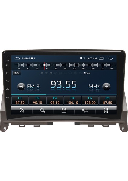 Mercedes C Class C180-C200 Android Carplay Multimedya Ekran Teyp 2GB+32GB