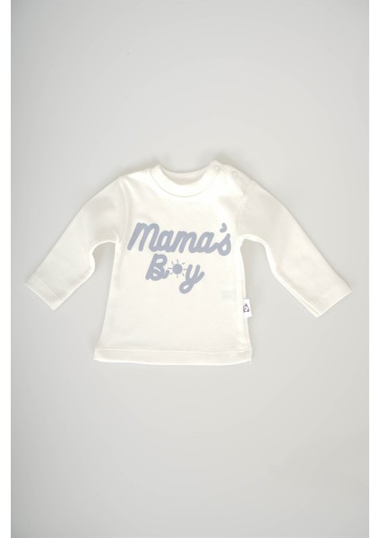 Unisex Bebek Kapşonlu 3lü Fitilli Takım