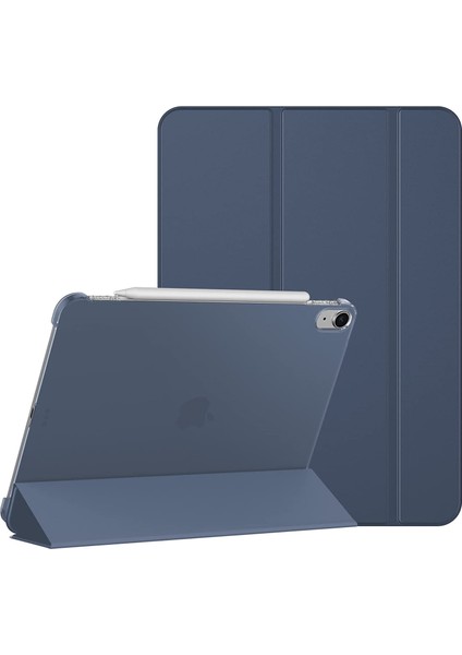 Apple Ipad Air 4 Air 5 2020 2022 10.9inç Uyumlu M1 Çipli Kapaklı Katlanabilir Ince Tasarım Uyku Modlu Smart Cover Standlı Case