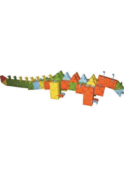 Sanat Blok 132 Parça - Yaratıcı Figür Oluşturma - Yetenek - Zeka - Beceri Oyuncakları