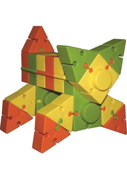 Sanat Blok 132 Parça - Yaratıcı Figür Oluşturma - Yetenek - Zeka - Beceri Oyuncakları fırsatları