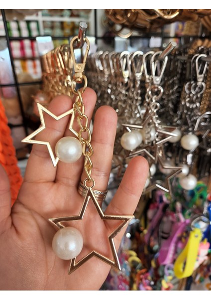 Yıldız Çanta Süsü-Anahtarlık Gold fiyatları