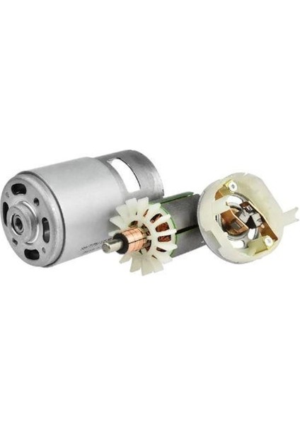 Rs 775 Dc Motor 14.4V 3000 Rpm Bilyalı Motor Cnc Proje Ödev