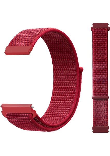 Huawei Gt / Gt2 / Gt2 Pro / Gt3 / Gt3 Pro 46MM Hasır Dokuma Cırt Cırt Kordon Kayış 22MM fiyatları