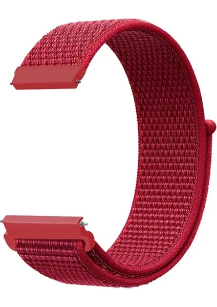 Huawei Gt / Gt2 / Gt2 Pro / Gt3 / Gt3 Pro 46MM Hasır Dokuma Cırt Cırt Kordon Kayış 22MM modelleri