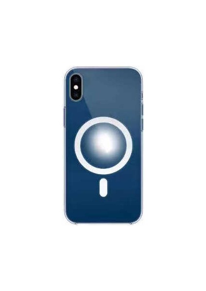 Apple iPhone Xs Max 6.5 Uyumlu Kılıf Kablosuz Şarj Destekli Tacsafe Magsafe Kapak